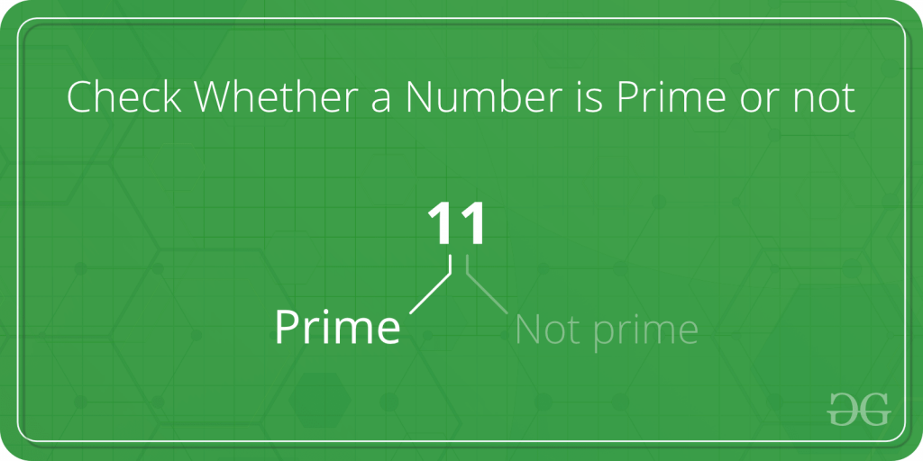 Check if given number N is Prime or not